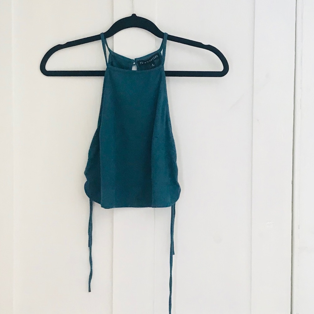 PacSun Suede Crop Top